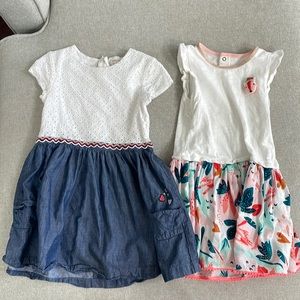 Two Catinimi size 4 kids dresses
